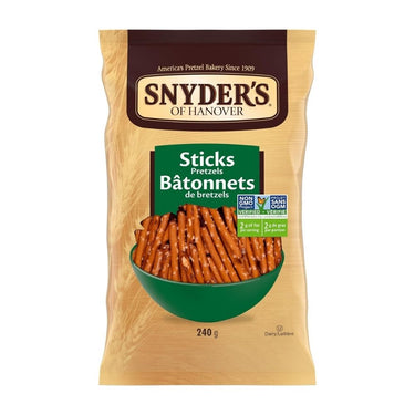 Pretzel Sticks 240 Grams by Snyders Of Hanover