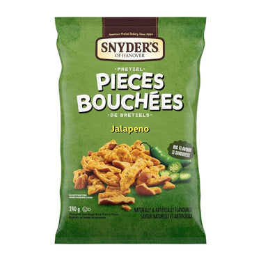 Pretzel Pieces Jalapeno 240 Grams by Snyders Of Hanover