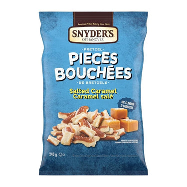 Pretzel Pieces Salted Caramel 240 Grams by Snyders Of Hanover