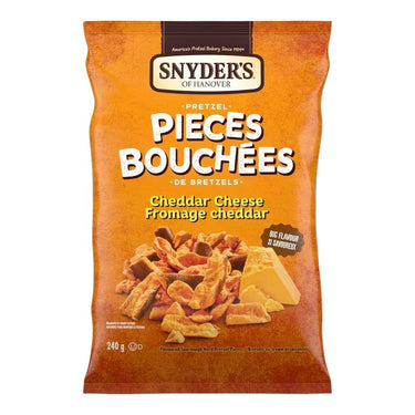 Pretzel Pieces Cheddar 240 Grams by Snyders Of Hanover
