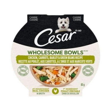 Whole Some Carrot Barley And Green Bean Flavored Chicken For Dogs 85 Grams by Cesar