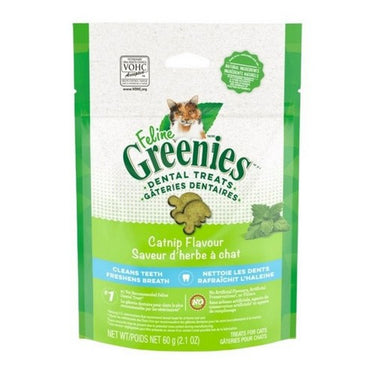 Feline Catnip Complete Dental Treat 60 Grams by Greenies