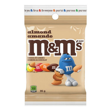 Almond Chocolate Candies 95 Grams (Case Of 24) by M&M