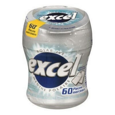 Excel Bottle Of Polar Ice Flavoured Chewing Gum 6 Count (Case Of 6) by Excel Gum