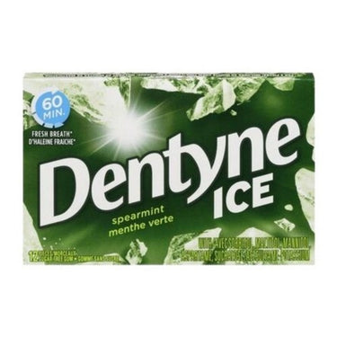 Ice Spearmint Flavoured Sugar Free Gum 12 Count (Case Of 12) by Dentyne Ice