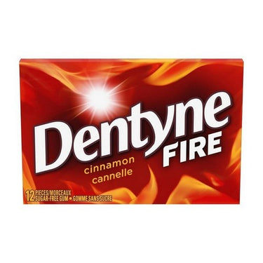 Fire Cinnamon Flavoured Sugar Free Gum 12 Count (Case Of 12) by Dentyne Ice