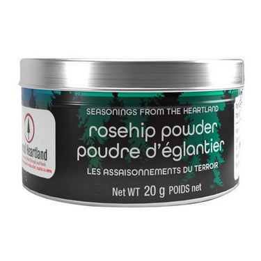Boreal Heartland Herbal, Rosehip Powder Tin, 20 Grams