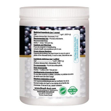 Acai7(Brazil Acai), Acai7 4X Powder, 124 Grams