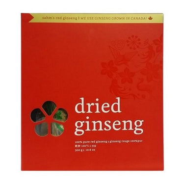 Dried Ginseng Root 300 Grams by Sahm's Canadian Ginseng