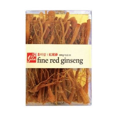 Fine Red Ginseng Baby Root 100 Grams by Sahm's Canadian Ginseng