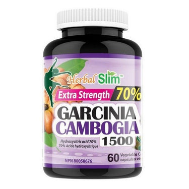 Garcinia1500 70% 60 VegCaps by Herbal Slim