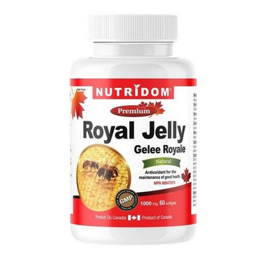 Royal Jelly 60 Softgels by Nutridom