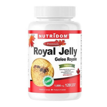 Royal Jelly 120 Softgels by Nutridom