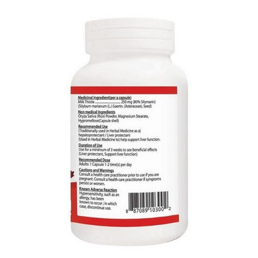 Milk Thistle 120 VegCaps by Nutridom
