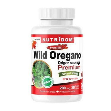 Wild Oregano 30 Softgels by Nutridom