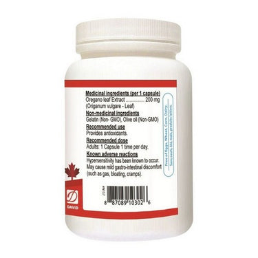 Wild Oregano 30 Softgels by Nutridom