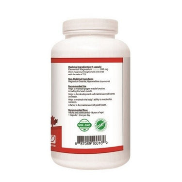 Magnesium Bisglycinate 300 VegCaps by Nutridom