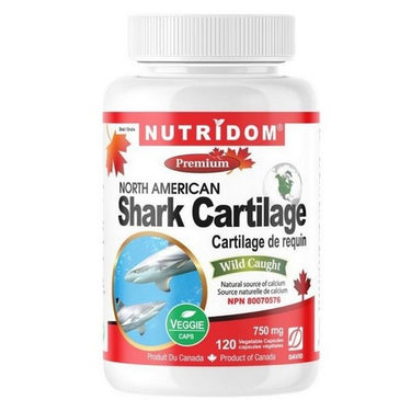 Shark Cartilage 120 VegCaps by Nutridom