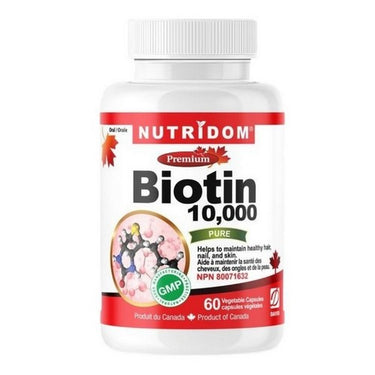 Biotin 60 VegCaps by Nutridom