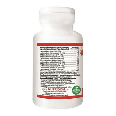 Multi Probiotics 40B 60 VegCaps by Nutridom