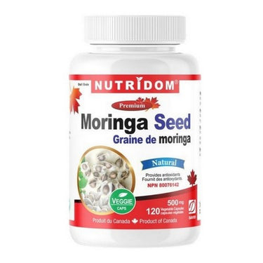 Moringa Seed 120 VegCaps by Nutridom