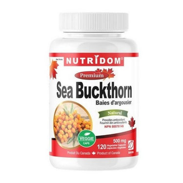 Sea Buckthorn Natural 120 VegCaps by Nutridom