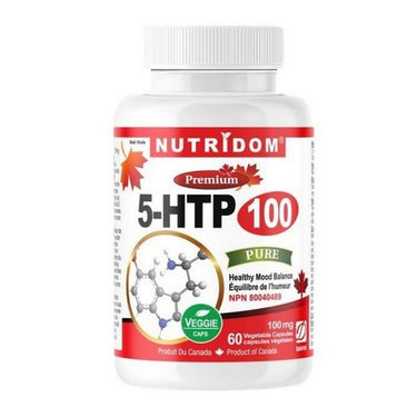 5-HTP 60 VegCaps by Nutridom