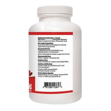 Milk Thistle Family size 300 VegCaps by Nutridom