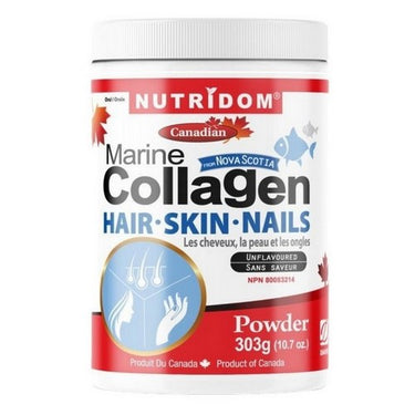 Marine Collagen Hair, Skin & Nails Fish Powder 303 Grams by Nutridom