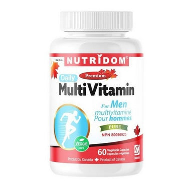 Multi-Vitamin For Men 60 VegCaps by Nutridom