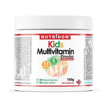 Kids Multi-Vitamin Powder 100 Grams by Nutridom