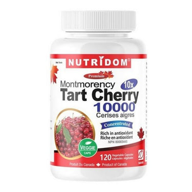 Montmorency Tart Cherry 10x 120 VegCaps by Nutridom