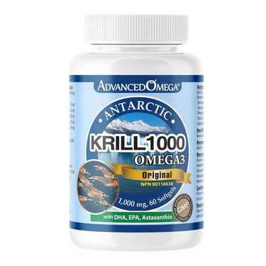 Antarctic KRILL 60 Softgels by AdvancedOmega