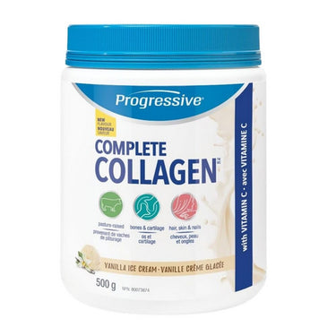 Progressive, Complete Collagen Vanilla Ice Cream, 500 Grams