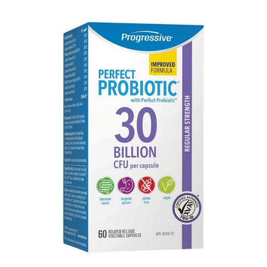 Progressive, Progressive Perfect Probiotic 30B, 60 Count