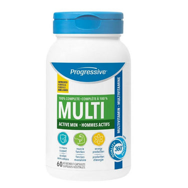For Active Men 60 Capsules by Progressive