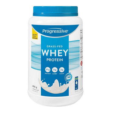 Progressive, Grass Fed Whey Protein Unflavoured, 850 Grams