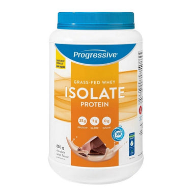 Progressive, Grass Fed Whey Isolate Chocolate, 850 Grams