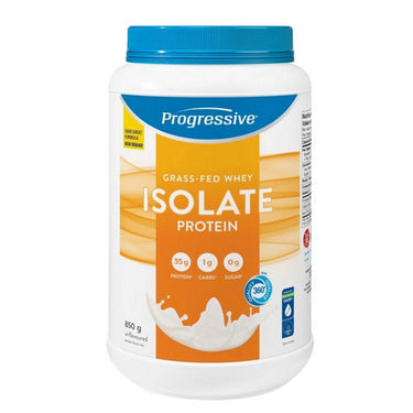 Progressive, Grass Fed Whey Isolate Unflavoured, 850 Grams