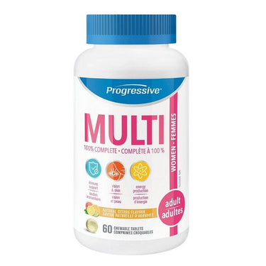 Progressive, Chewable For Adult Women, 60 Chews