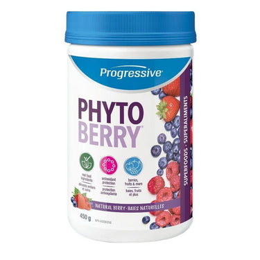 Progressive, Phytoberry Powder Supplement, 450 Grams