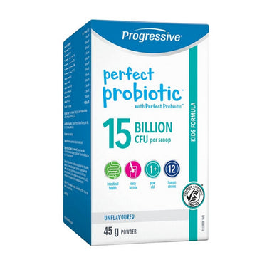 Progressive, Kid's Probiotic 15 Billion Unflavoured Powder, 45 Grams