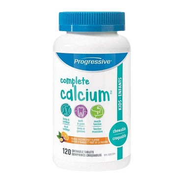 Progressive, Calcium Kids Orange Chewable, 120 Count