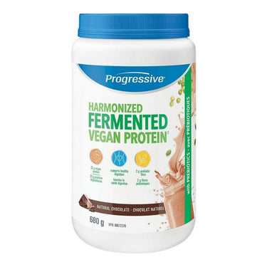 Progressive, Harmonized Fermented Vegan Protein Chocolate, 680 Grams