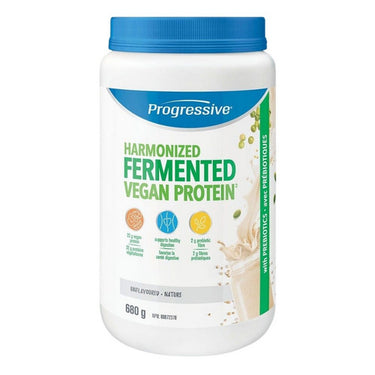 Progressive, Harmonized Fermented Vegan Protein Unflavoured, 680 Grams