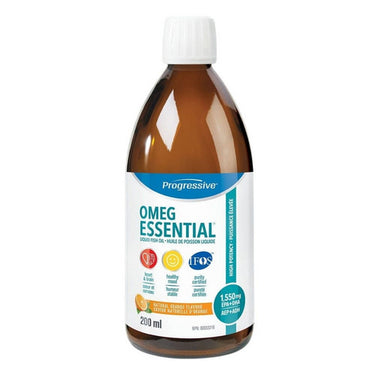 Progressive, Omegessential Liquid Orange, 200 Ml