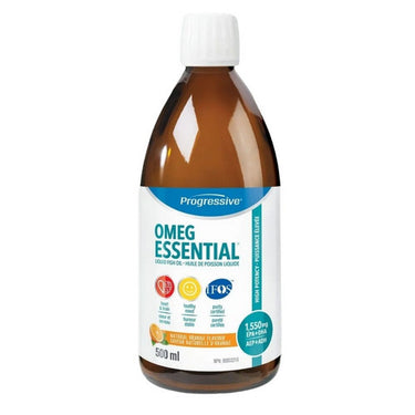 Progressive, Omegessential Liquid Orange, 500 Ml