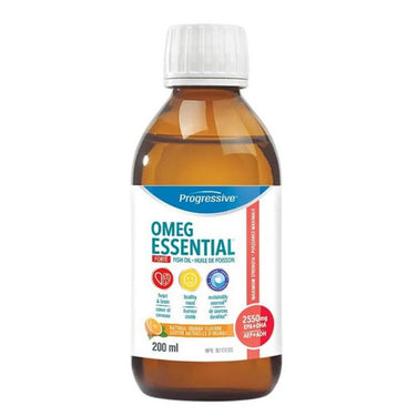 Progressive, Omegessential Forte Liquid Orange, 200 Ml