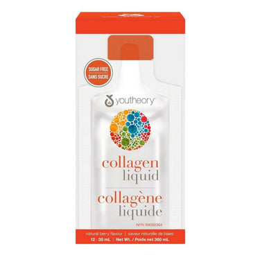 Youtheory, Collagen Liquid Berry Flavour Carton, 360 Ml