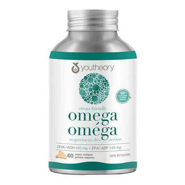 Ocean Friendly Omega 60 Vegan Softgels by Youtheory